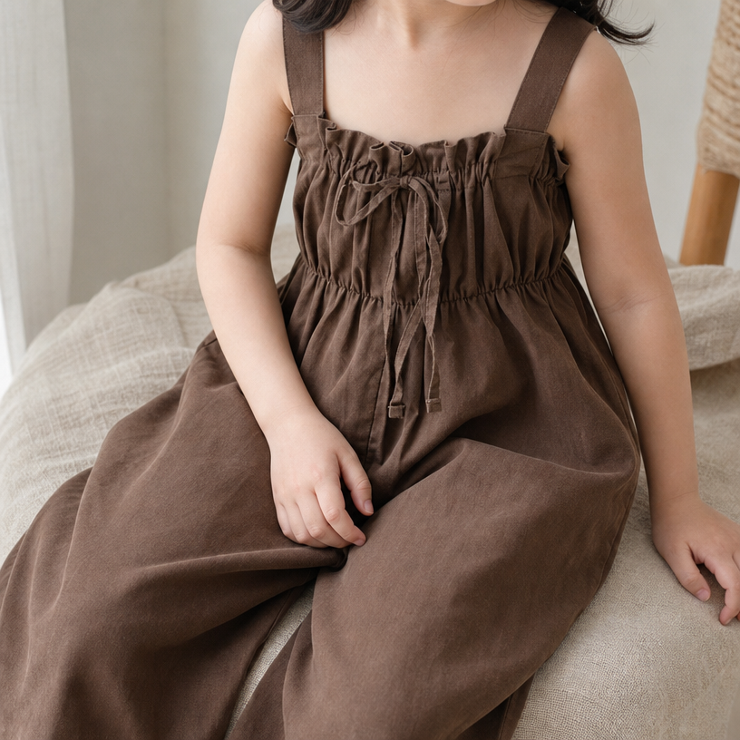 Sia Wide-Leg Jumpsuit detail photo