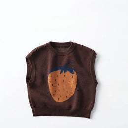 Berry Knit Vest