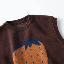 Berry Knit Vest