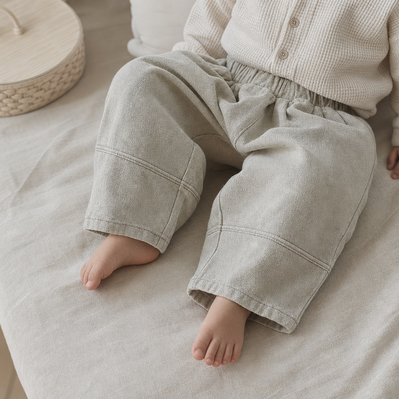 Finn Wide-Leg Pants detail photo