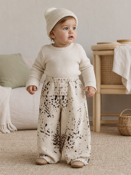 Leopard Wide-Leg Pants