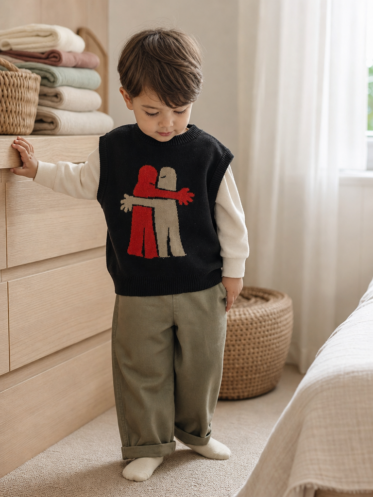 Maple Knit Vest lifestyle photo