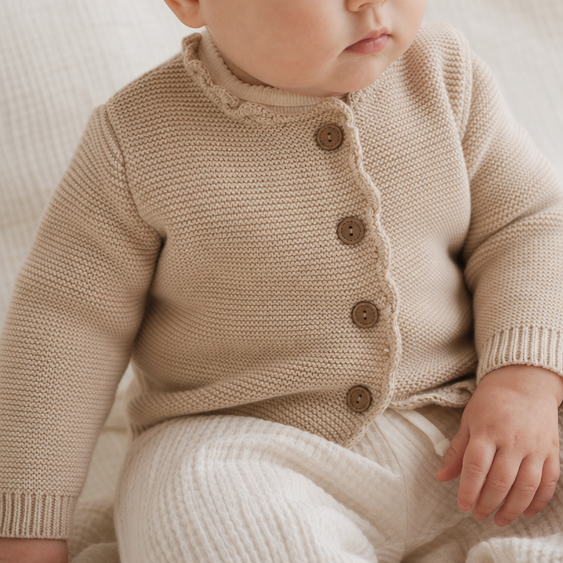 Noa Knit Cardigan detail photo