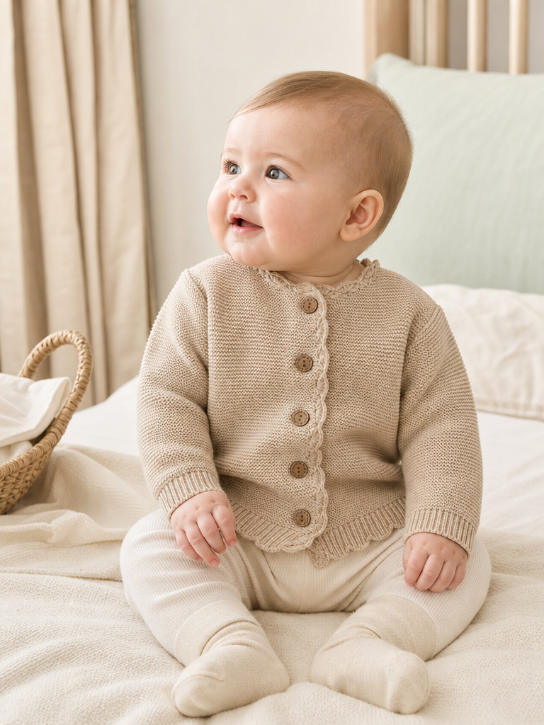 Noa Knit Cardigan lifestyle photo