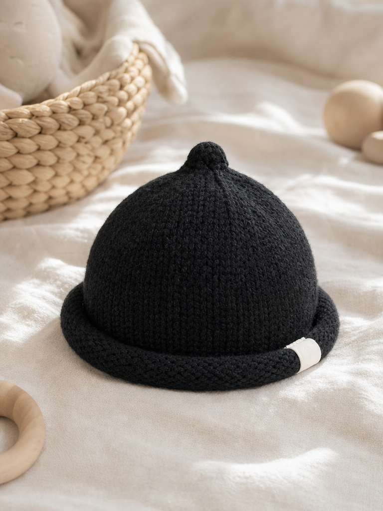 Pompom Knit Beanie