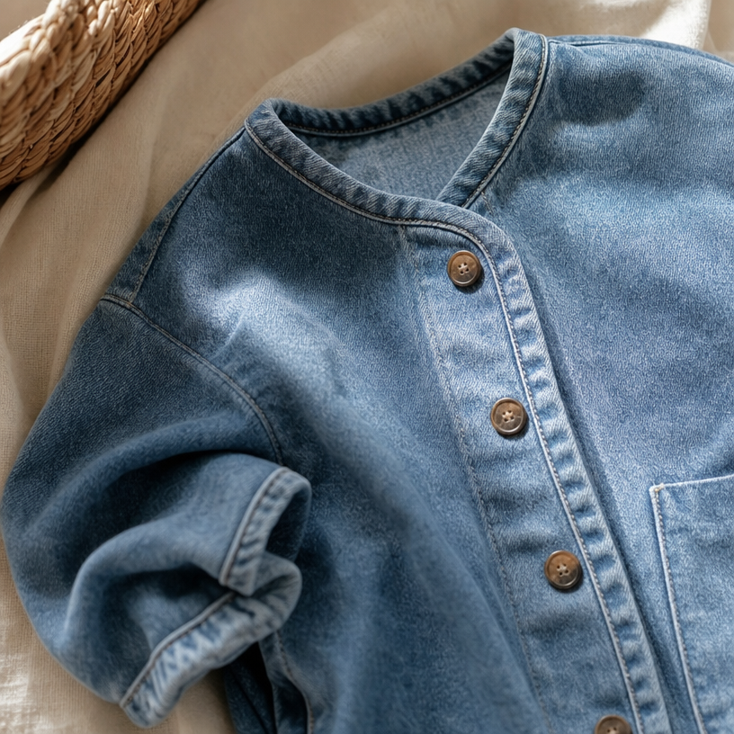 Riley Denim Jacket detail photo