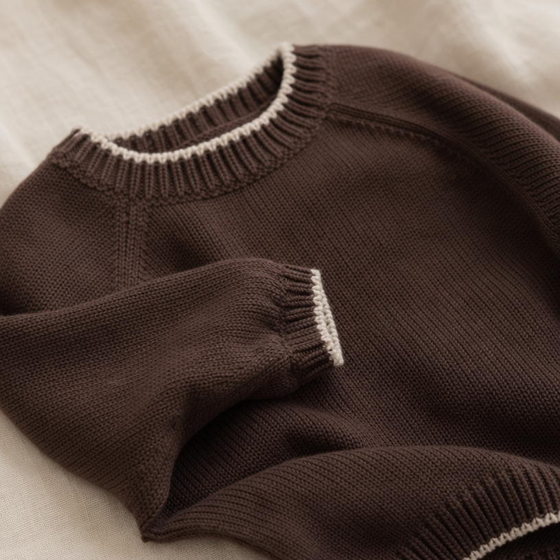 Teddy Crew Knit detail photo