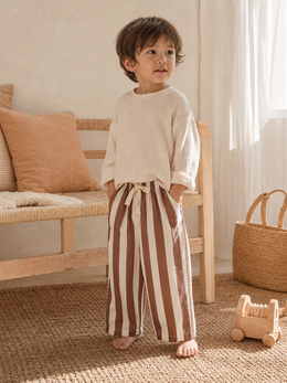 The Printed Straight Leg Pants