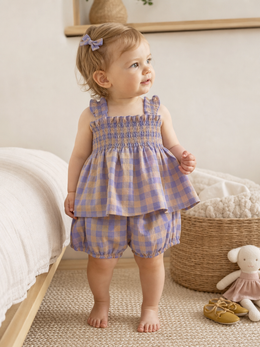 Violet Check Set