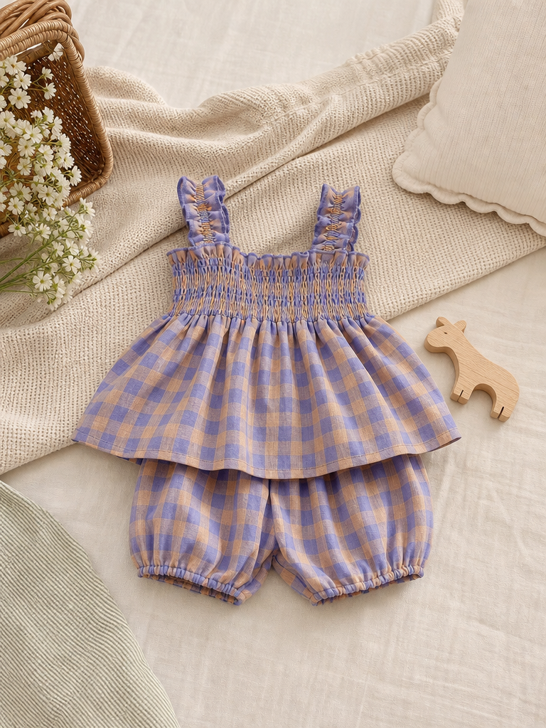 Violet Check Set