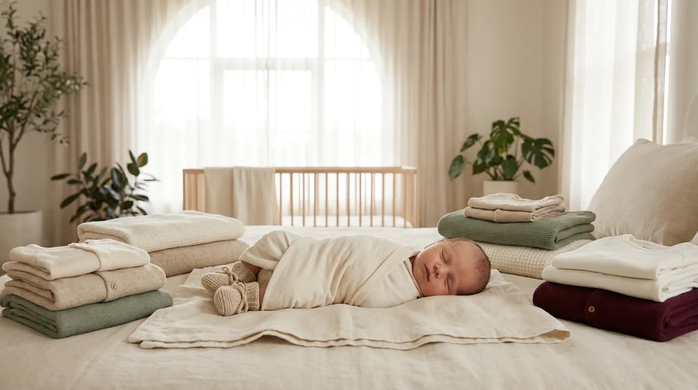 Soft newborn clothing