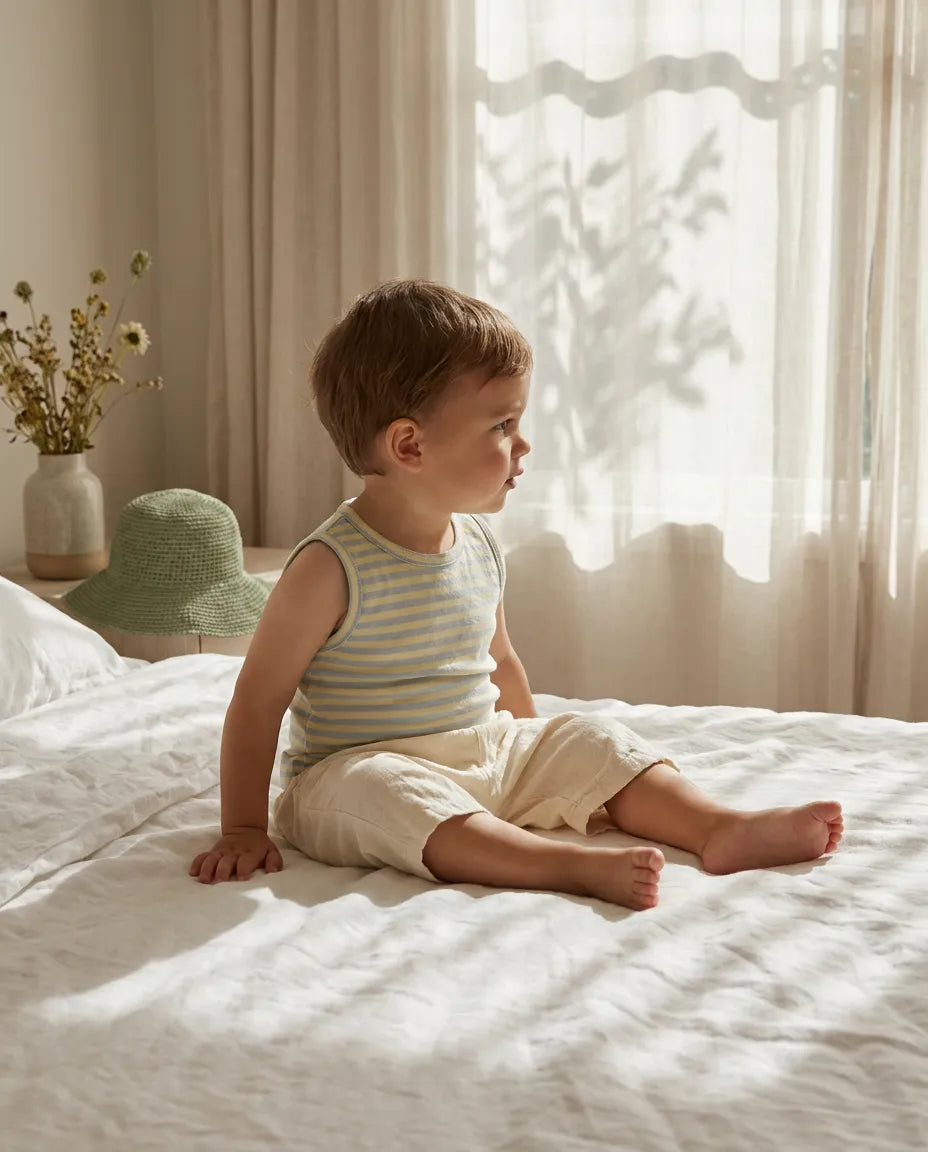 Summer baby clothing
